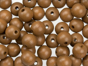 Coffee 10mm Round Euro Wood Beads Coffee 10mm Round Euro Wood Beads