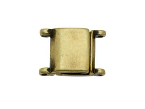 Cymbal Axos II Antique Brass-Plated Magnetic Closure For 11/0 Delica (2 Pieces) Cymbal Axos II Antique Brass-Plated Magnetic Closure For 11/0 Delica (2 Pieces)