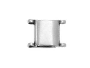 Cymbal Axos II Antique Silver-Plated Magnetic Closure for 11/0 Delica (2 Pieces) Cymbal Axos II Antique Silver-Plated Magnetic Closure for 11/0 Delica (2 Pieces)