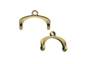 Cymbal Fres II Antique Brass-Plated Bead Ending For 11/0 Miyuki Round (1 Pair) Cymbal Fres II Antique Brass-Plated Bead Ending For 11/0 Miyuki Round (1 Pair)