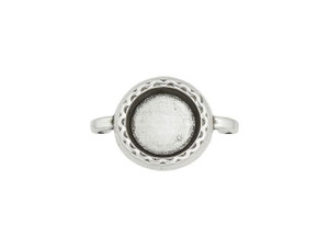 Cymbal Lydia Antique Silver-Plated Bead Substitute for 8/0 Miyuki Round (4 Pieces) Cymbal Lydia Antique Silver-Plated Bead Substitute for 8/0 Miyuki Round (4 Pieces)