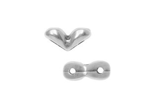 Cymbal Mitakas Antique Silver-Plated Side Bead for GemDuo (20 Pieces) Cymbal Mitakas Antique Silver-Plated Side Bead for GemDuo (20 Pieces)