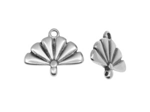 Cymbal Sitia Antique Silver-Plated Bead Ending for 8/0 Miyuki Round (1 Pair) Cymbal Sitia Antique Silver-Plated Bead Ending for 8/0 Miyuki Round (1 Pair)