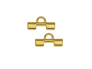 Cymbal Soros II 24K Gold-Plated Bead Ending for Tila (10 Pieces) Cymbal Soros II 24K Gold-Plated Bead Ending for Tila (10 Pieces)