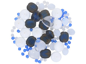 The Bead Llama Limited Edition Designer Czech Glass Bead Blend - Nautical Bead Mix Assortment (1 Pack) The Bead Llama Limited Edition Designer Czech Glass Bead Blend - Nautical Bead Mix Assortment (1 Pack)