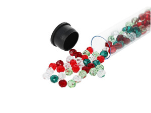 PRESTIGE 5000 4mm Round Christmas Eve Crystal Designer Bead Blend PRESTIGE 5000 4mm Round Christmas Eve Crystal Designer Bead Blend