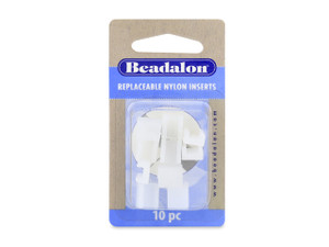 Beadalon Nylon Inner Jaw Replacement Nylon Inserts, fits all Nylon Inner Jaw Pliers with Lime Green Vinyl-Free Grips, Insert Size 8.5 mm x 9.5 mm Beadalon Nylon Inner Jaw Replacement Nylon Inserts, fits all Nylon Inner Jaw Pliers with Lime Green Vinyl-Free Grips, Insert Size 8.5 mm x 9.5 mm