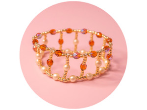 The Bead Llama: Double Stretch Bracelet The Bead Llama: Double Stretch Bracelet