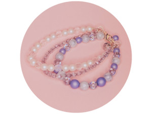 The Bead Llama: Blue Multi-Strand Bracelet The Bead Llama: Blue Multi-Strand Bracelet