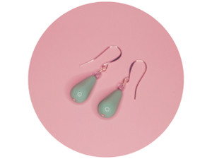 The Bead Llama: Turquoise Drop Earrings The Bead Llama: Turquoise Drop Earrings