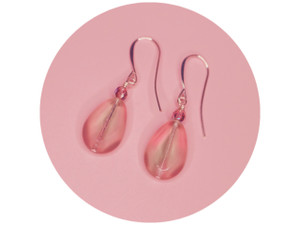 The Bead Llama: Glass Dangle Earrings The Bead Llama: Glass Dangle Earrings