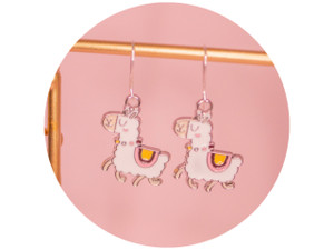 The Bead Llama: Llama Earrings The Bead Llama: Llama Earrings