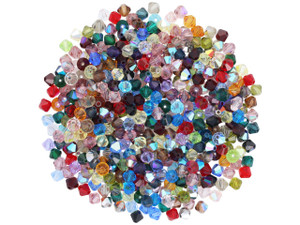 Sparkle Mystery Bead Mix, 5mm Bicone Czech Crystal, Multi-Colored Assortment (1 Bag) Sparkle Mystery Bead Mix, 5mm Bicone Czech Crystal, Multi-Colored Assortment (1 Bag)