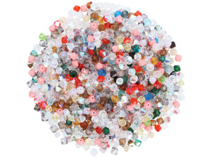 Sparkle Mystery Bead Mix, 4mm Bicone Czech Crystal, Multi-Colored Assortment (1 Bag) Sparkle Mystery Bead Mix, 4mm Bicone Czech Crystal, Multi-Colored Assortment (1 Bag)