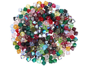 Sparkle Mystery Bead Mix, 6mm Bicone Czech Crystal, Multi-Colored Assortment (1 Bag) Sparkle Mystery Bead Mix, 6mm Bicone Czech Crystal, Multi-Colored Assortment (1 Bag)