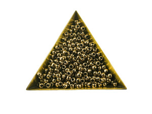 TOHO Bead Round Size 6/0 Bronze - 5.5 Inch Tube