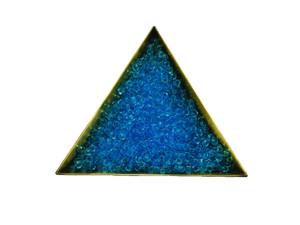 TOHO Bead Round Size 8/0 Transparent Aquamarine - 5.5 Inch Tube