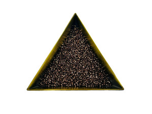 TOHO Bead Round Size 15/0 Copper-Lined Lt Amethyst - 2.5 Inch Tube