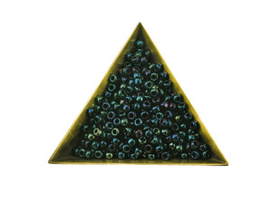 TOHO Bead Round Size 6/0 Metallic Nebula - 5.5 Inch Tube