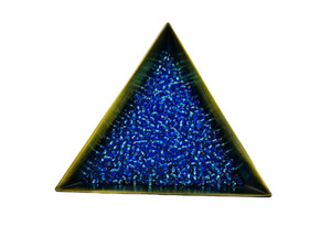 TOHO Bead Round Size 11/0 Silver-Lined Dk Aqua - 2.5 Inch Tube