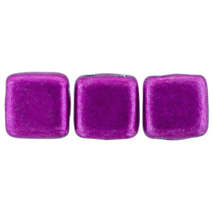 CzechMates Tile Bead 6mm : ColorTrends: Saturated Metallic Spring Crocus (50pcs) CzechMates Tile Bead 6mm : ColorTrends: Saturated Metallic Spring Crocus (50pcs)