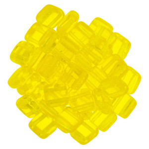 CzechMates Tile Bead 6mm : Lemon (50pcs) CzechMates Tile Bead 6mm : Lemon (50pcs)