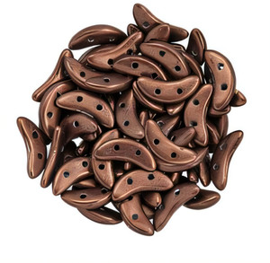 CzechMates Crescent 10 x 3mm Tube 2.5" : ColorTrends: Saturated Metallic Chicory Coffee CzechMates Crescent 10 x 3mm Tube 2.5" : ColorTrends: Saturated Metallic Chicory Coffee