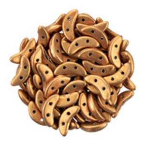 CzechMates Crescent 10 x 3mm Tube 2.5" : ColorTrends: Saturated Metallic Hazel CzechMates Crescent 10 x 3mm Tube 2.5" : ColorTrends: Saturated Metallic Hazel