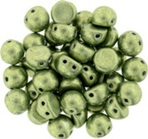 CzechMates Cabochon 7mm Tube 2.5" : ColorTrends: Saturated Metallic Greenery CzechMates Cabochon 7mm Tube 2.5" : ColorTrends: Saturated Metallic Greenery