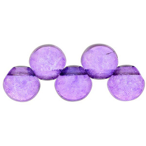 Czech Glass 6mm ColorTrends Transparent Bodacious Top-Drilled Round Bead (25pc Czech Glass 6mm ColorTrends Transparent Bodacious Top-Drilled Round Bead (25pc