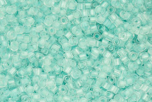 Glow-in-the-Dark Cylin Bead 11/0 – Turquoise (25 g)