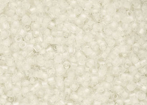 Cylin Bead 11/0 25g Bag Glow in Dark - White to Green