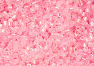 Cylin Bead 11/0 25g Bag Glow in Dark AB - Rose