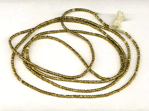 Trade Beads, 2-3mm Barrel Heishi Strand