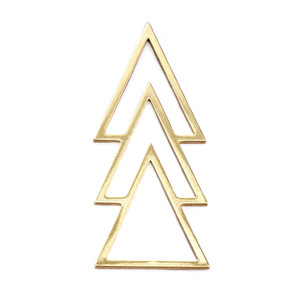 55x25mm Christmas Tree/Arrow Connector/Pendant - Gold Plated 55x25mm Christmas Tree/Arrow Connector/Pendant - Gold Plated
