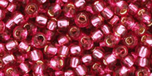 TOHO Round 8/0 Tube 2.5": Silver-Lined Mauve TOHO Round 8/0 Tube 2.5": Silver-Lined Mauve