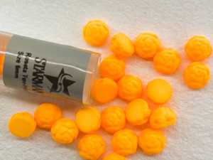 Neon Sunflower 6mm Two-Hole Roseta Bead 2.5-Inch Tube