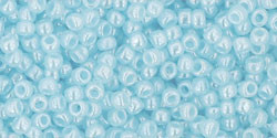 TOHO Bead Round 11/0 Ceylon Aqua, 2.5-Inch Tube