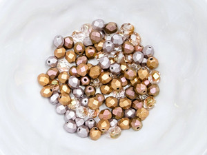 Artbeads Designer Desert Rose 6mm Fire-Polish Blend