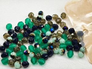 Artbeads Designer Emerald Night 6mm Fire-Polish Blend