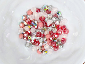 Artbeads Designer Blushing Valentine 6mm Fire-Polish Blend