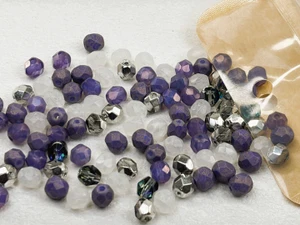 Artbeads Designer Twilight Amethyst 6mm Fire-Polish Blend