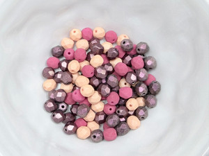 Artbeads Designer Wild berry 6mm Fire-Polish Blend