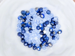 Artbeads Designer Bluebell Mist 6mm Fire-Polish Blend