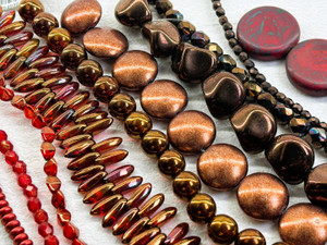 Artbeads Burnished Bronze 10-Strand Assortment Pack