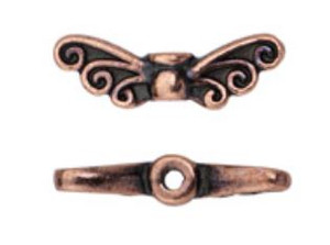 TierraCast Antique Copper Fairy Wings