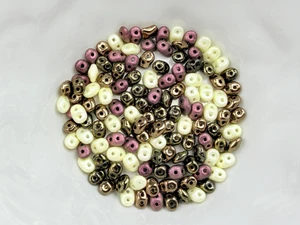 Artbeads Berry & Bronze SuperDuo Blend