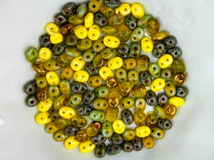 Artbeads Moss & Marigold Super Duo Blend