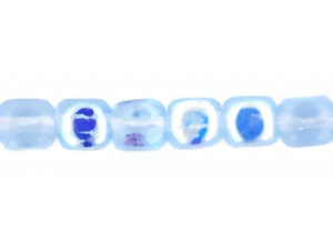 Czech Cubes 4mm Lt Sapphire AB (100pc Strand) by Starman