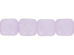 Czech Cubes 4mm Opaque Digital Lavender (100pc Strand) by Starman